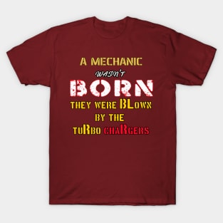 Cool Mechanic accessories, Gift for Mechanic, Behind the Wheel gift T-Shirt